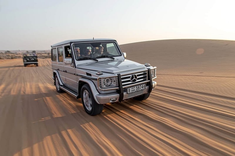 Luxury Dubai desert safari in Mercedes G Class Luxury Dubai desert safari with Mercedes G Class